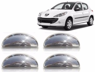 Capa Maçaneta Cromo 206/207 4p