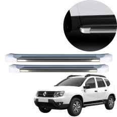 Estribo EVO Duster 2015 até 2020 Branco Glacier C&K
