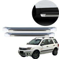 Estribo EVO EcoSport 2003 até 2012 Branco Artico C&K