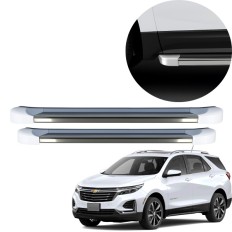 Estribo EVO Equinox 2018 até 2025 Branco Summit C&K