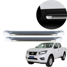 Estribo EVO Frontier Cabine Dupla 2017 até 2025 Branco Aspen C&K
