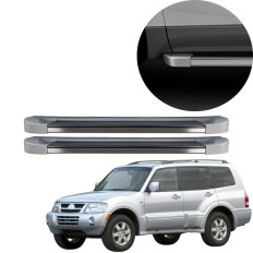 Estribo EVO Pajero Full 5 Portas 2005 até 2021 Prata Evoluci C&K
