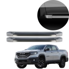 Estribo EVO Rampage 2023 até 2025 Prata Billet C&K