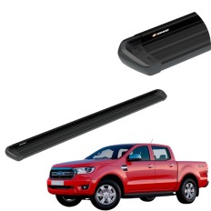 Estribo Integral Preto Ranger 2013 até 2023 Cabine Dupla Keko