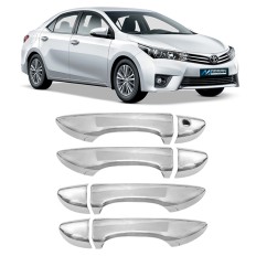 Capa Maçaneta Cromo- Corolla /19 4Pçs*