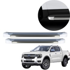 Estribo EVO Ranger Cabine Dupla 2024 até 2025 Branco Artico C&K