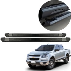 Estribo Extreme Preto S10 Cabine Dupla 2012 até 2025 C&K
