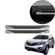 Estribo EVO Sorento 2010 até 2012 Prata Fosco C&K