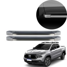 Estribo EVO Toro 2016 até 2025 Prata Billet C&K