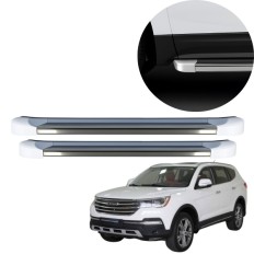 Estribo EVO Lifan X80 2018 até 2020 Branco Artico C&K