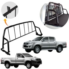 Santo Antonio Preto Utilitário Hilux 2006 até 2015 Cabine Dupla e Simples CCF