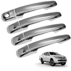 Capa Maçaneta Cromo L-200 Triton/Dakar*