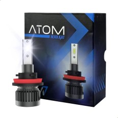 Lâmpada de Led H4 Branca 6000K/3700L – ATOM M7