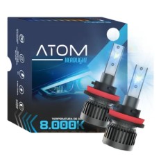 Lâmpada de Led 9012 Branca 8000K/3700L – ATOM M7