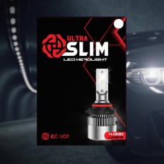 Lâmpada de Led Slim H11 Branca 6500K/4000L – CCLOT Slim 
