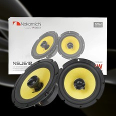 Alto Falante 6.5" Coaxial 630Watts 3 OHMS (PAR) - Nakamichi
