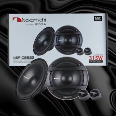Kit Duas Vias 6.5" 490 Watts 4 OHMS (PAR) – Nakamichi