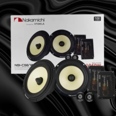 Kit Duas Vias 6.5" 840 Watts 3 OHMS (PAR) – Nakamichi