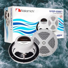 Alto Falante Marítimo 8" Coaxial 800Watts 4 OHMS (PAR) - Nakamichi