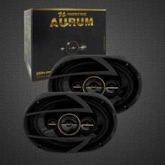 Alto Falante 6x9" Quadriaxial Aurun 260W 4 OHMS (PAR) - Hurricane 