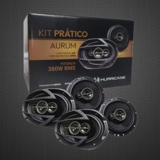 Kit Alto Falante 6" e 6x9" Aurum (2 PARES) - Hurricane 