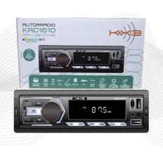 Rádio Automotivo MP3 Bluetooth com 2 Entradas USB - KX3