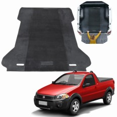 Tapete para caçamba Strada 1998 até 2020 Cabine Simples - PraKassamba