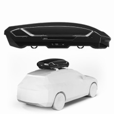 Caixa Bagageiro 400L Preto Gloss - Thule Motion 3M