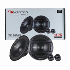 Kit Duas Vias 6.5" 490 Watts 4 OHMS (PAR) – Nakamichi