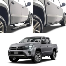 Estribo Elétrico Amarok 2012 até 2026 Cabine Dupla - JR8