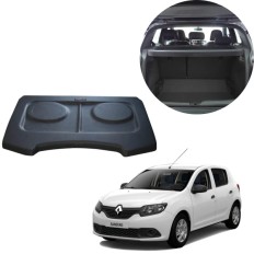 Tampão/Bagagito Sandero 2007 até 2018 - Cinza