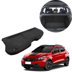 Tampão/Bagagito Argo 2017 até 2026 - Preto