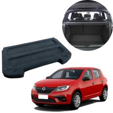 Tampão/Bagagito Sandero 2015 até 2021 - Preto 