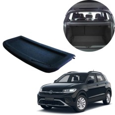 Tampão/Bagagito T-Cross 2019 até 2026 Preto - Modelo Original