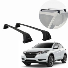 Rack de Alumínio Preto 60kg com chave HRV 2015 até 2022 - Kiussi 