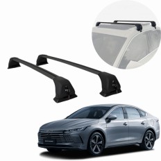 Rack de Alumínio Preto 60kg com Chave BYD KING 2024 até 2026 - Kiussi 