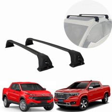 Rack de Alumínio Preto 60kg com chave Toro e Rampage - Kiussi 