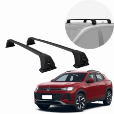 Rack de Alumínio Preto 45kg com chave VW Tera - Kiussi 