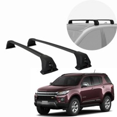 Rack de Alumínio Preto 60kg com chave Trailblazer 2012 até 2026 - Kiussi 