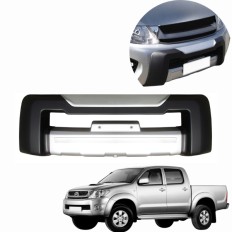 Bumper frontal (Preto/Prata) Hilux 2009 até 2011 - Dfender