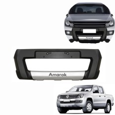 Bumper frontal (Preto/Prata) Amarok 2011 até 2016 - Dfender