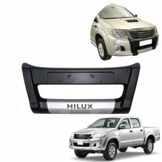 Bumper frontal (Preto/Prata) Hilux 2012 até 2015 - Dfender