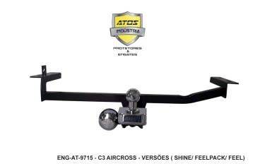 Engate Fixo Aircross 24/ 500 Kg*