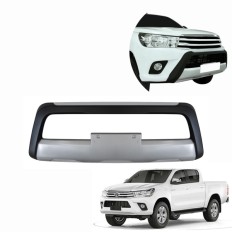 Bumper frontal (Preto/Prata) Hilux 2016 até 2018 - Dfender