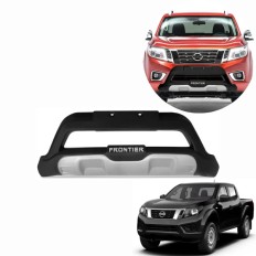 Bumper frontal (Preto/Prata) Frontier 2017 até 2022 - Dfender