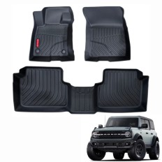 Tapete Bandeja Borda Alta  Ford Bronco 2022 até 2026 - C&K