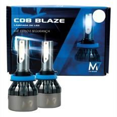 Lâmpada de Led HB4 Branco 6000K/3200L – Cob Blaze M7