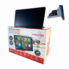Central Multimidia Universal 9" encaixe 1Din (CarPlay e Android Auto) - KRC5001 KX3