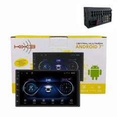Central Multimidia Universal 7" Android 2+32 (CarPlay e Android Auto) - KX3 KRC4100
