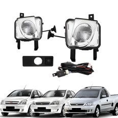 Farol Auxiliar Corsa, Montana e Meriva 2003 até 2011 (Mod Original) - ShockLight